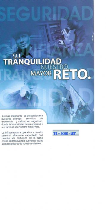 SERVICIOS DE SEGURIDAD PRIVADA, PERSONAL DE LIMPIEZA Y MANTENIMIENTO